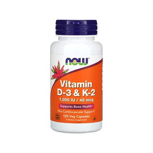 나우푸드 비타민 D-3 / K-2 1000 IU / 45mcg 120 베지캡슐