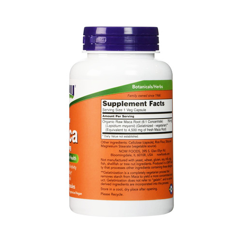 [특가] 나우푸드 생 마카 750mg, 90 베지캡슐