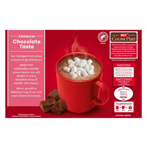 네슬레 미니 마시멜로 핫 초콜릿 코코아 믹스 8캔