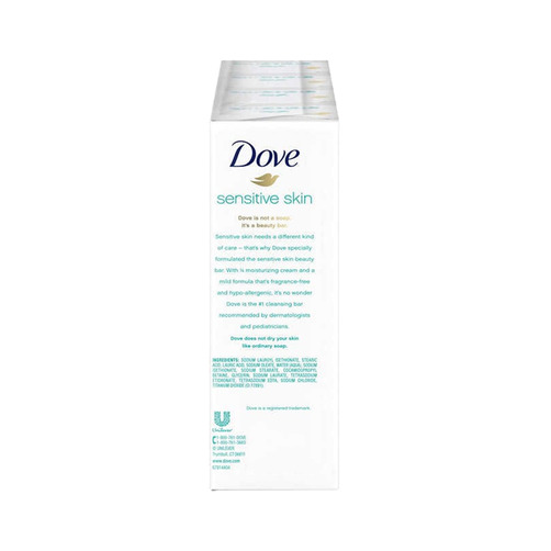 도브 센시티브 스킨 뷰티바 6개 세트 (106g 6개)