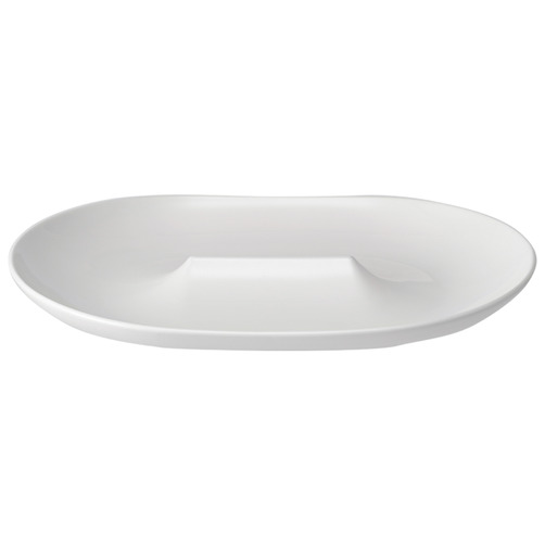 [세라믹 재팬] 몬테마레 플레이트 4종 시리즈 - MM-2 타원형 화이트