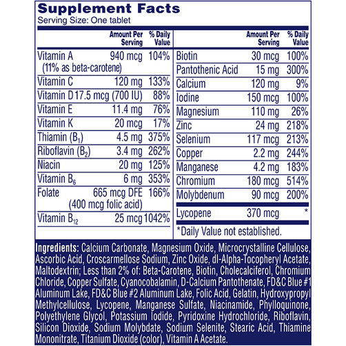 원어데이 50+ 남성용 멀티비타민, 300정