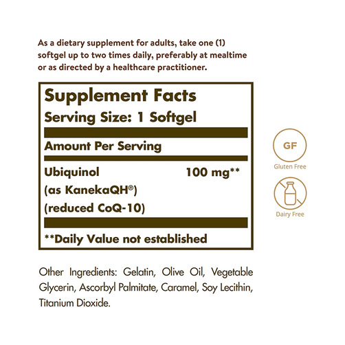 솔가 유비퀴놀 100mg, 50 소프트젤