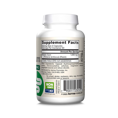 자로우 포뮬러스 위에 좋은 매스틱 검 (120 베지캡슐)