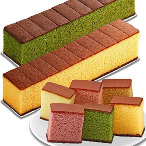 [큐슈 대표 명물] 나가사키 카스텔라 2개 세트 [말차/말차]