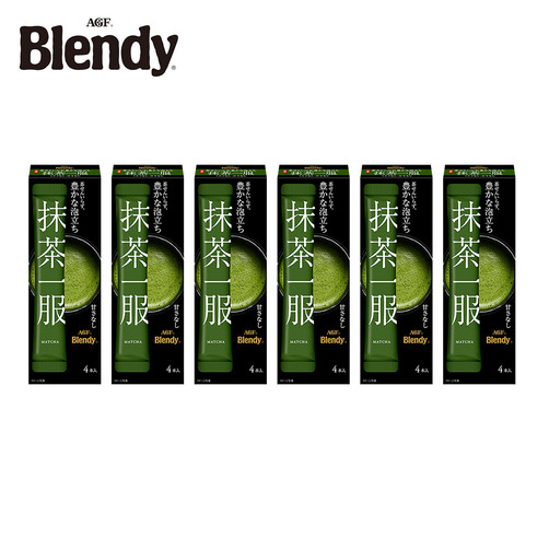 [AGF] blendy 블렌디 말차한잔 2종 4PX6개 세트 - 오리지널