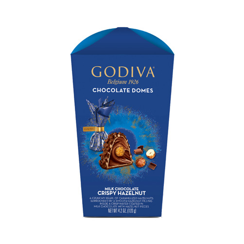 고디바 돔 초콜릿 크리스피 헤이즐넛, 12개입, 120 g