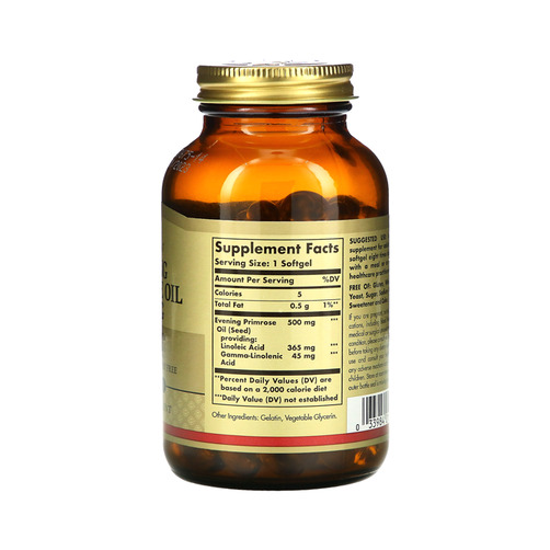 솔가 달맞이 종자유 500 mg, 180 소프트겔