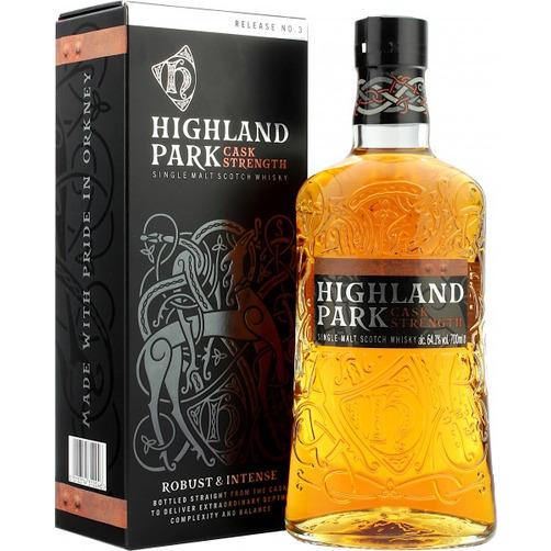 하이랜드파크 캐스크 스트렝스 릴리즈 No.3 싱글 몰트 스카치 위스키 64.1% 0.7L/ 세금 및 배송비 포함