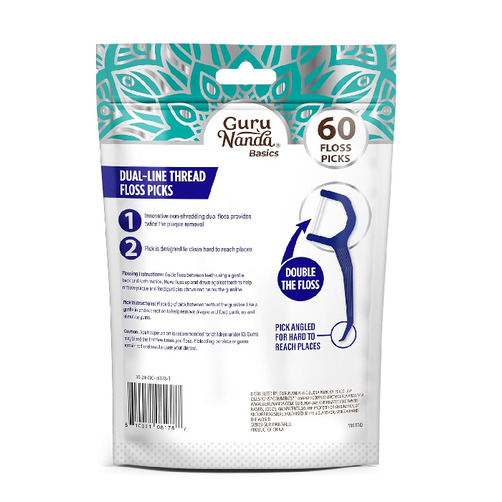 덴탈구루 루미넌스 일회용 치실 60개입