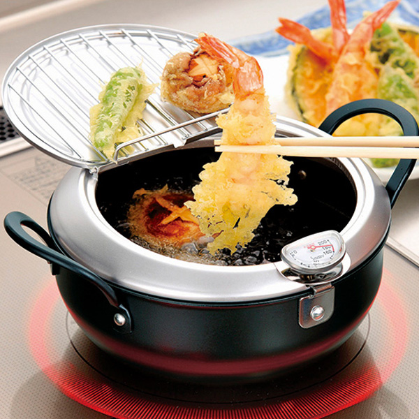 [WAHEI FREIZ] 튀김냄비 4종세트(20cm/24cm) - 24cm