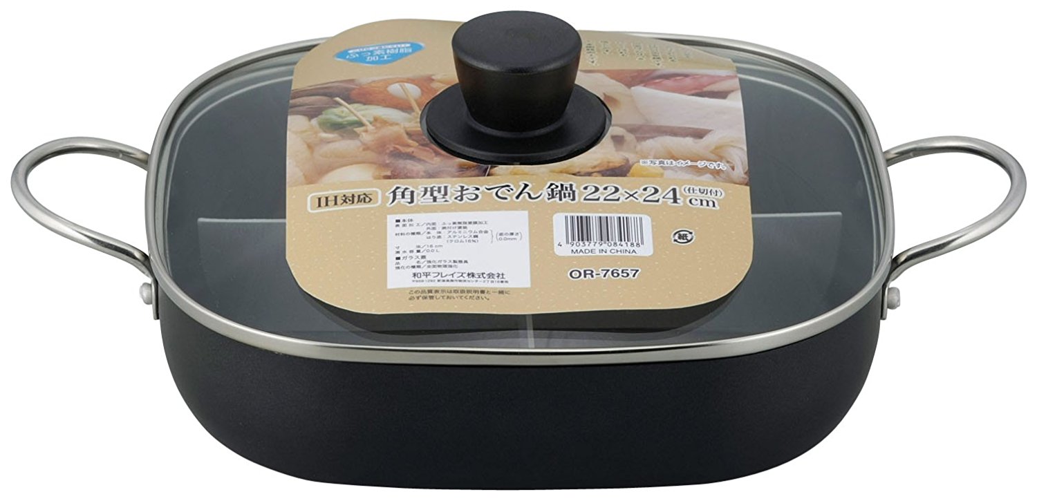 [WAHEI FREIZ] 사각 오뎅 냄비 22X24cm