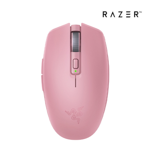 RAZER Orochi 레이저 야마타노오로치 V2 핑크 듀얼모드 블루투스 무선 게이밍 마우스