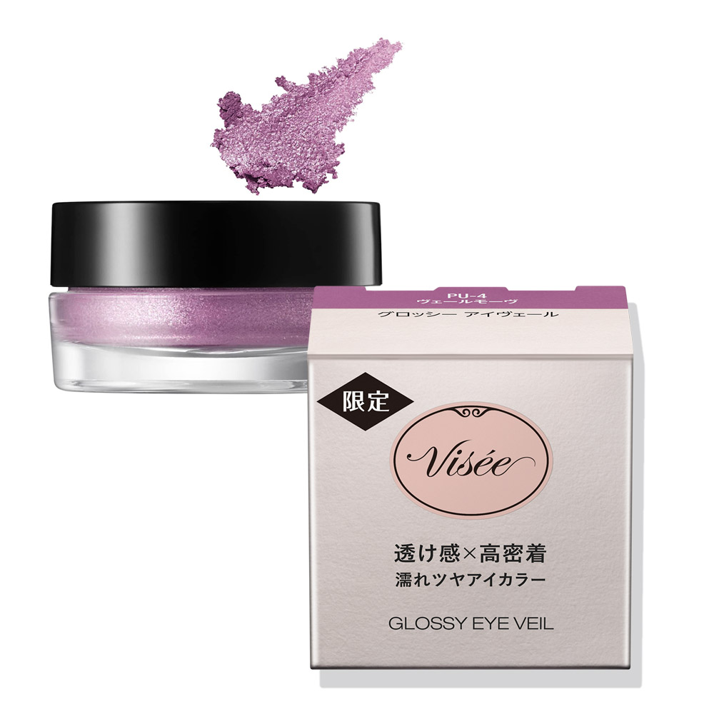 [kose] 코세 Visee 글로시 아이베일 5g - PU-4 베일 모브