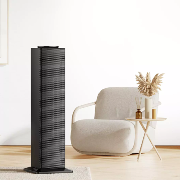 [DOUHE] 스탠드형 온풍기 전기히터 DH-QH13 - 블랙_표준버전