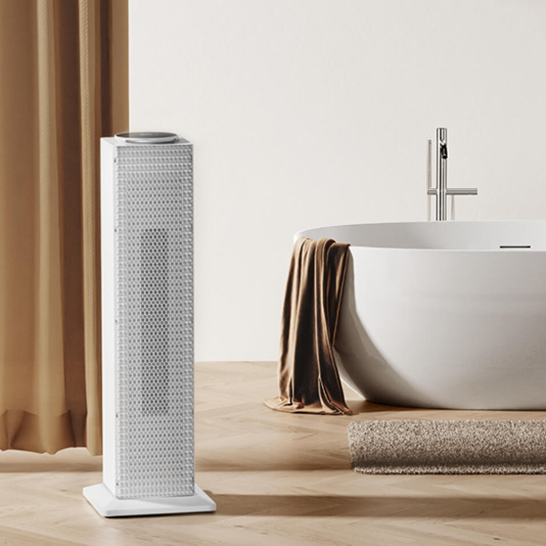 [DOUHE] 스탠드형 온풍기 전기히터 DH-QH13 - 화이트_표준버전