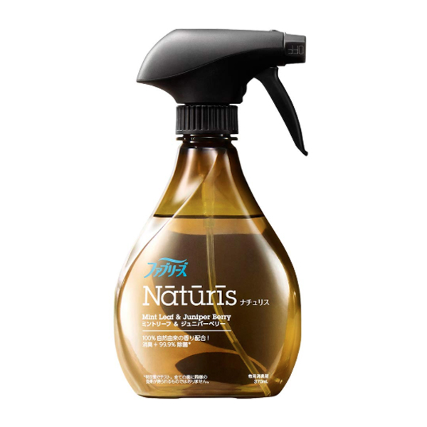 [페브리즈] Naturis 섬유탈취제 민트리프&amp;주니퍼베리 본체370ml