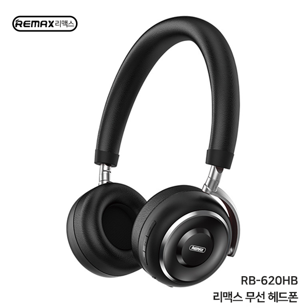 REMAX 리맥스 무선 헤드폰 RB-602HB / 고음질 감상 가능 - 블랙